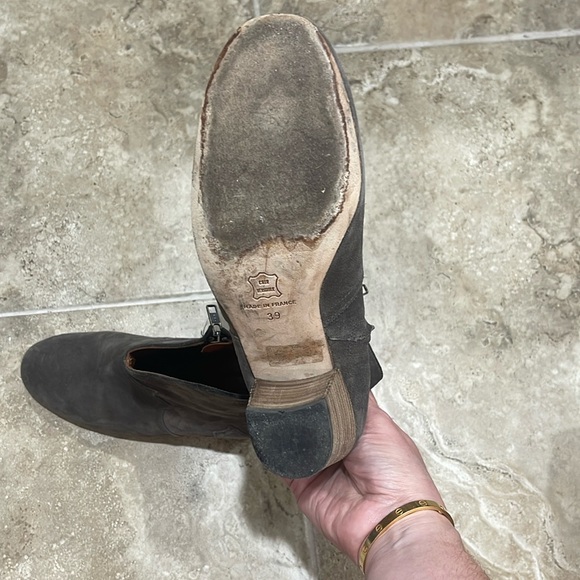 Isabel Marant suede, Taupe iconic dicker ankle boots size 39 / 9 - Picture 6 of 10